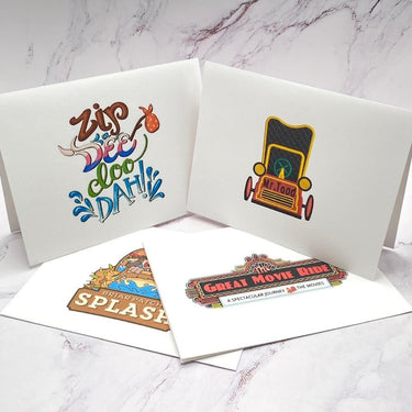 Retro Notecard Set
